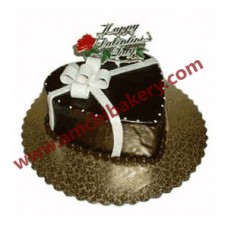 Choco heart gift cake 1 kg